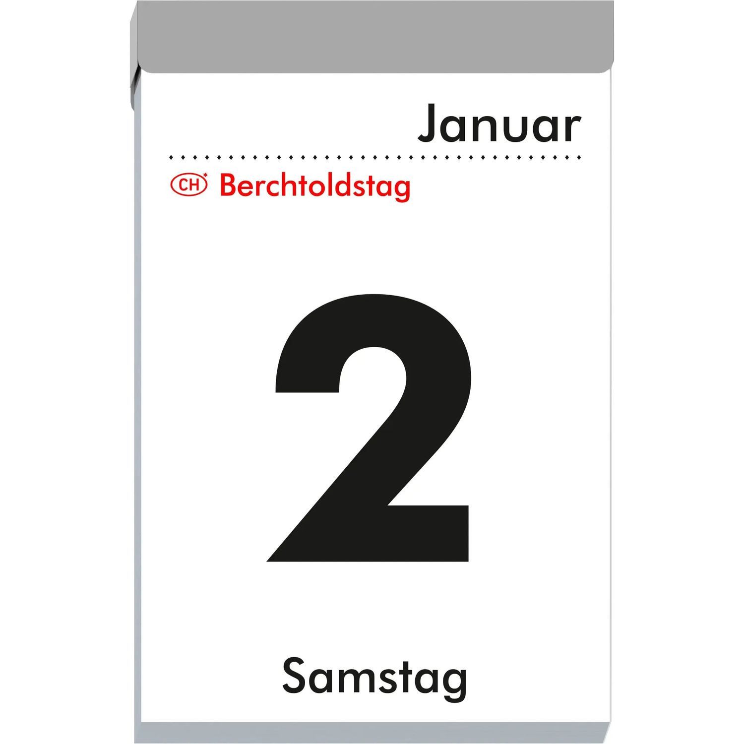 Wandkalender Tagesabreißkalender L 2027
