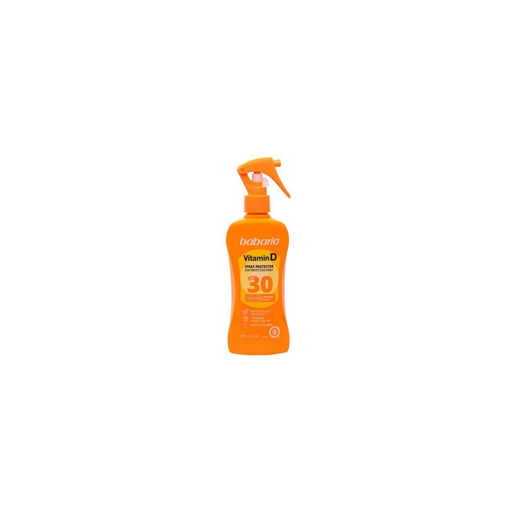 babaria Sonnenschutzpflege Vitamin-D-Schutzspray SPF30, 200 ml, Vaporizer