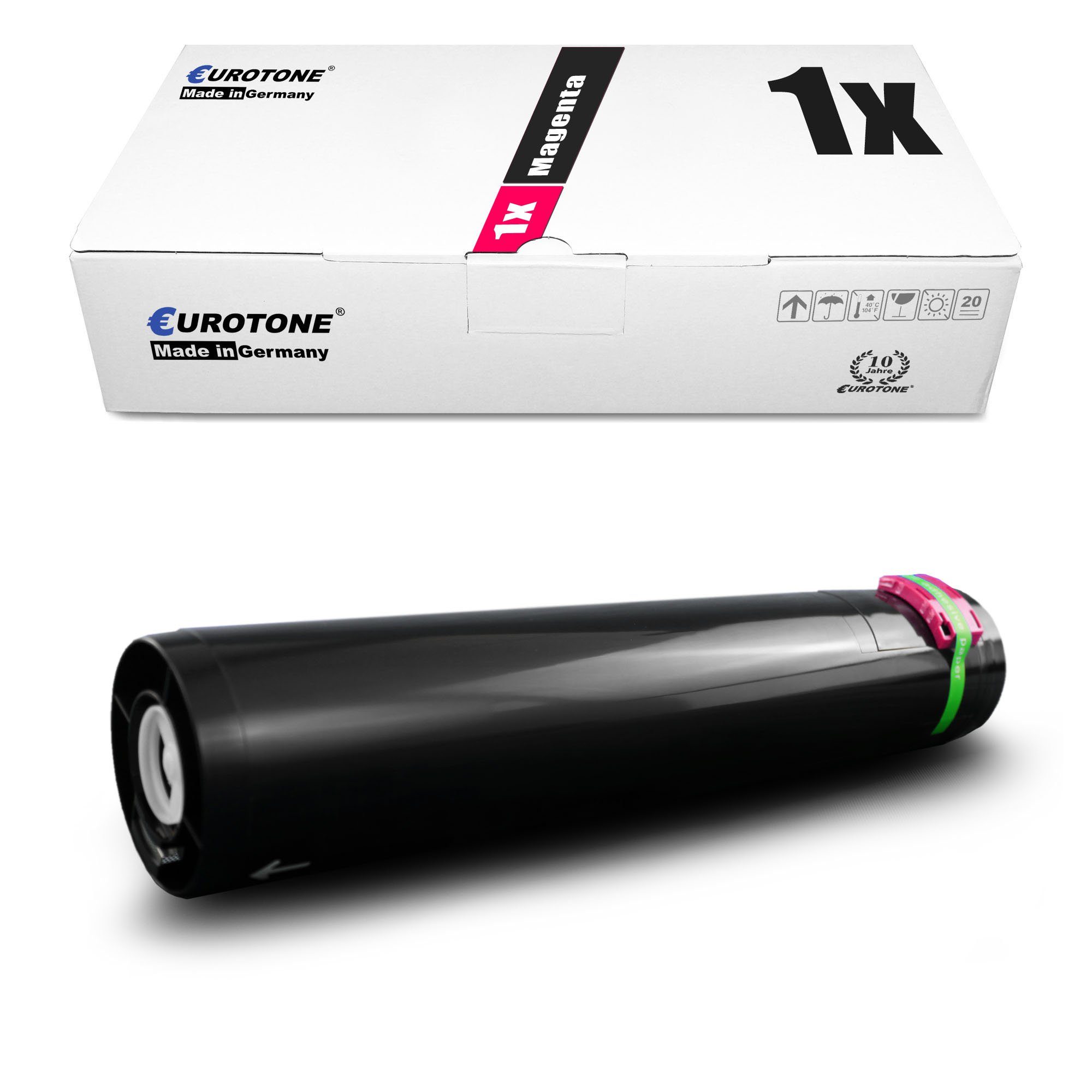 Eurotone Tonerkartusche Toner ersetzt Lexmark X945X2MG Magenta