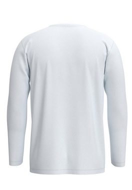 SELECTED HOMME T-Shirt Legeres Langarm Shirt Dunner Longsleeve SLHASPEN 6719 in Weiß-2