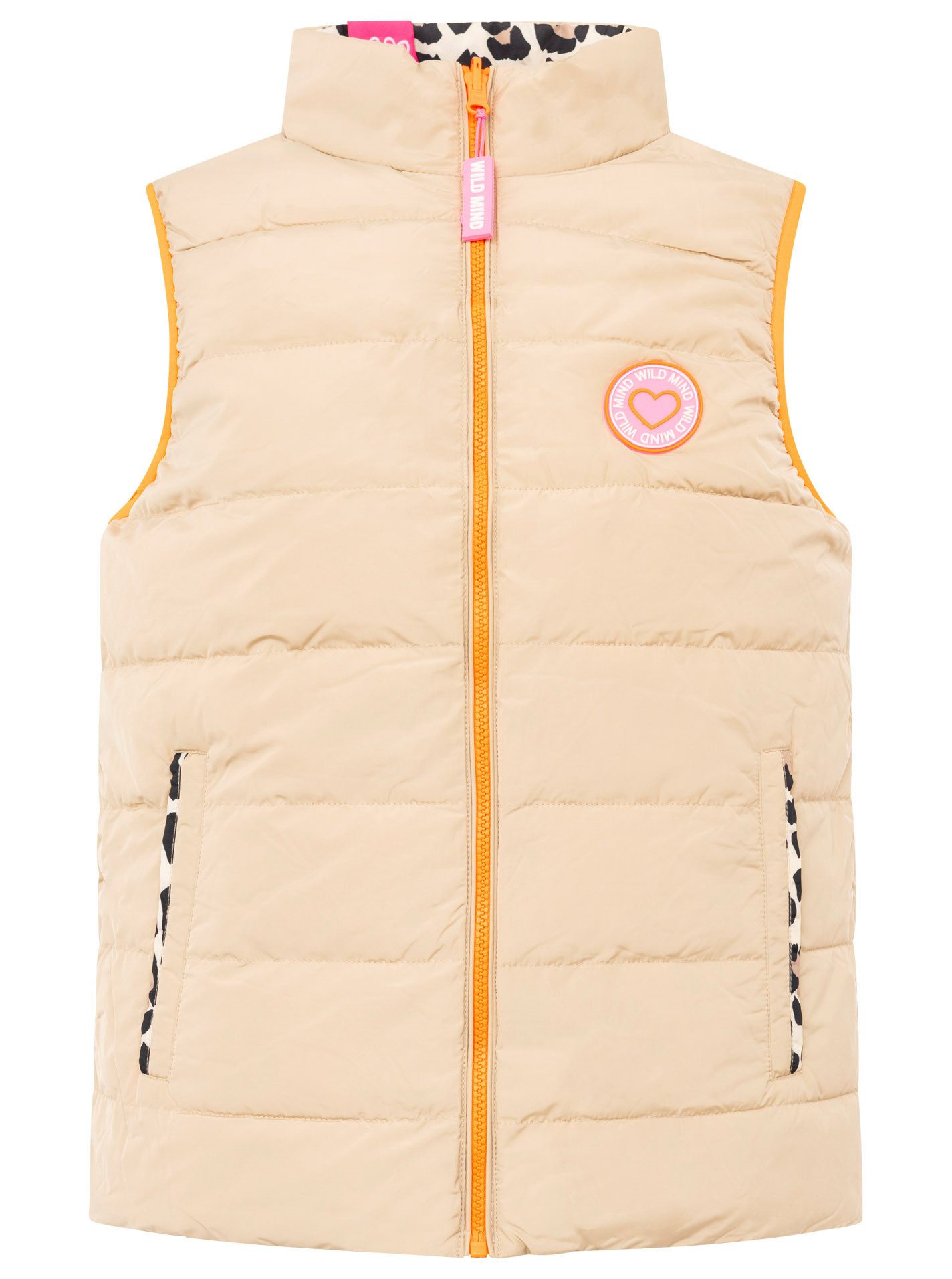 Zwillingsherz Steppweste Wendeweste kurz "Leo" günstig online kaufen