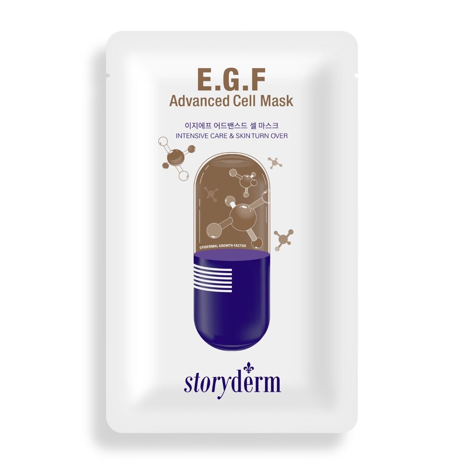 Korea Storyderm Gesichtsmaske Tuchmaske Advanced 1-tlg. NEUHEIT Cell, Storyderm Gesichtsmaske Premium Pflege E.G.F aus