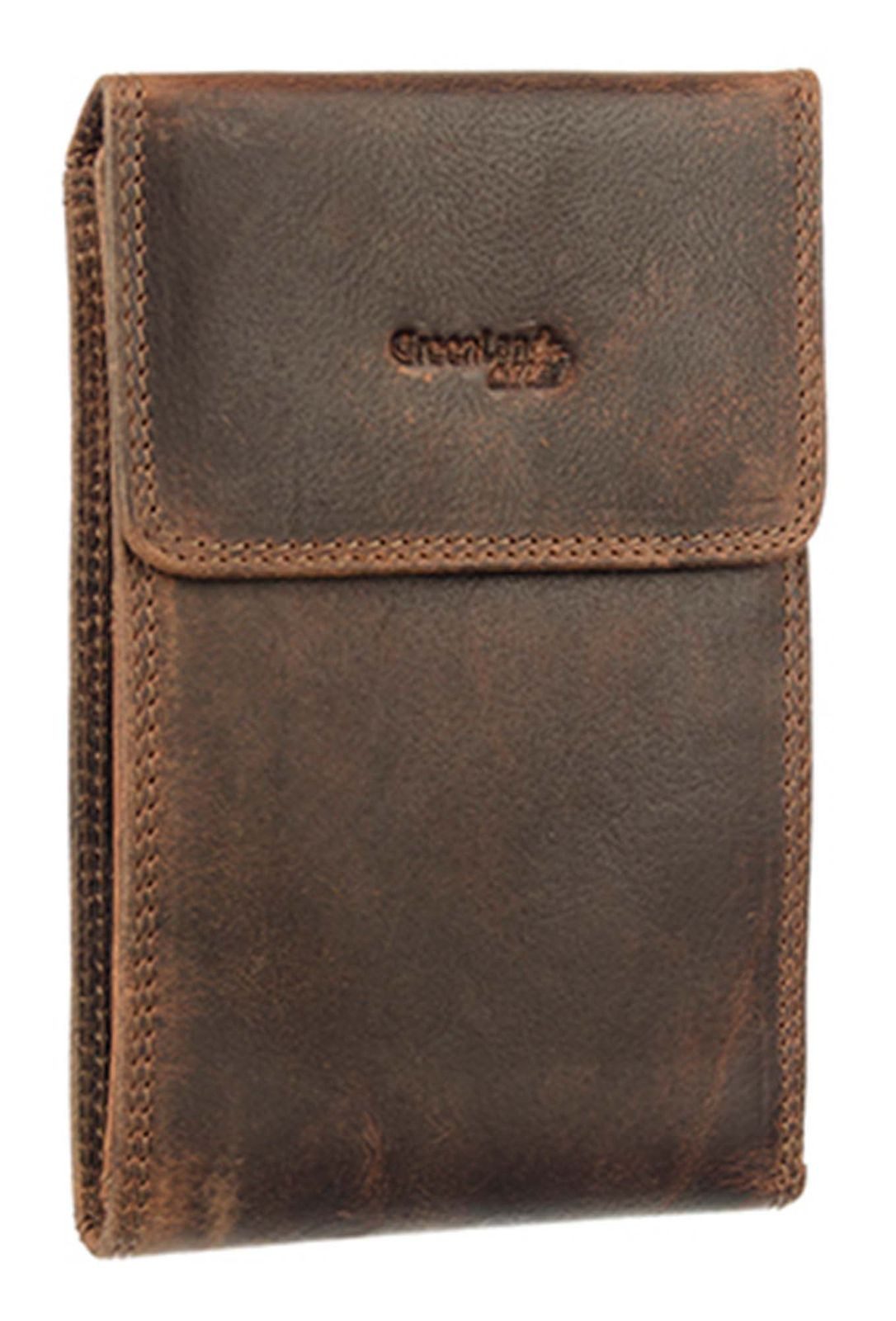 GreenLand Nature Geldbörse Wallet RFID, aus echtem Leder