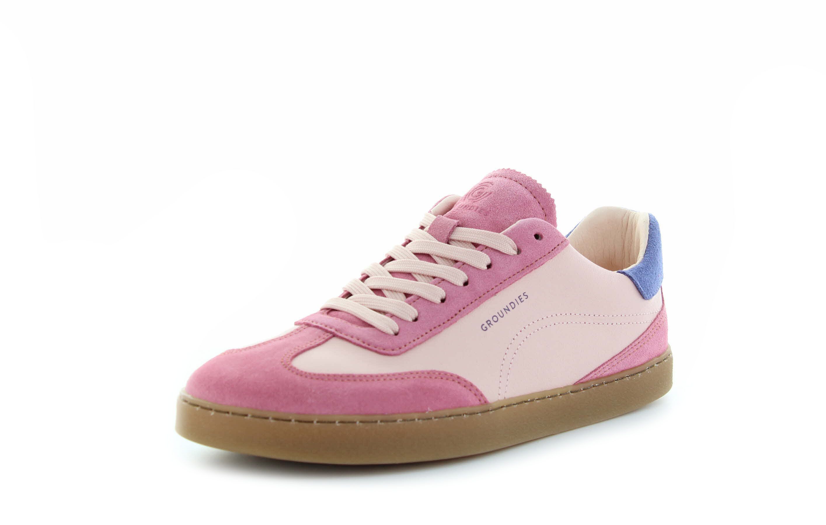 GROUNDIES Panama (Zero Drop, breite Zehenbox) rosa Damen Sneaker