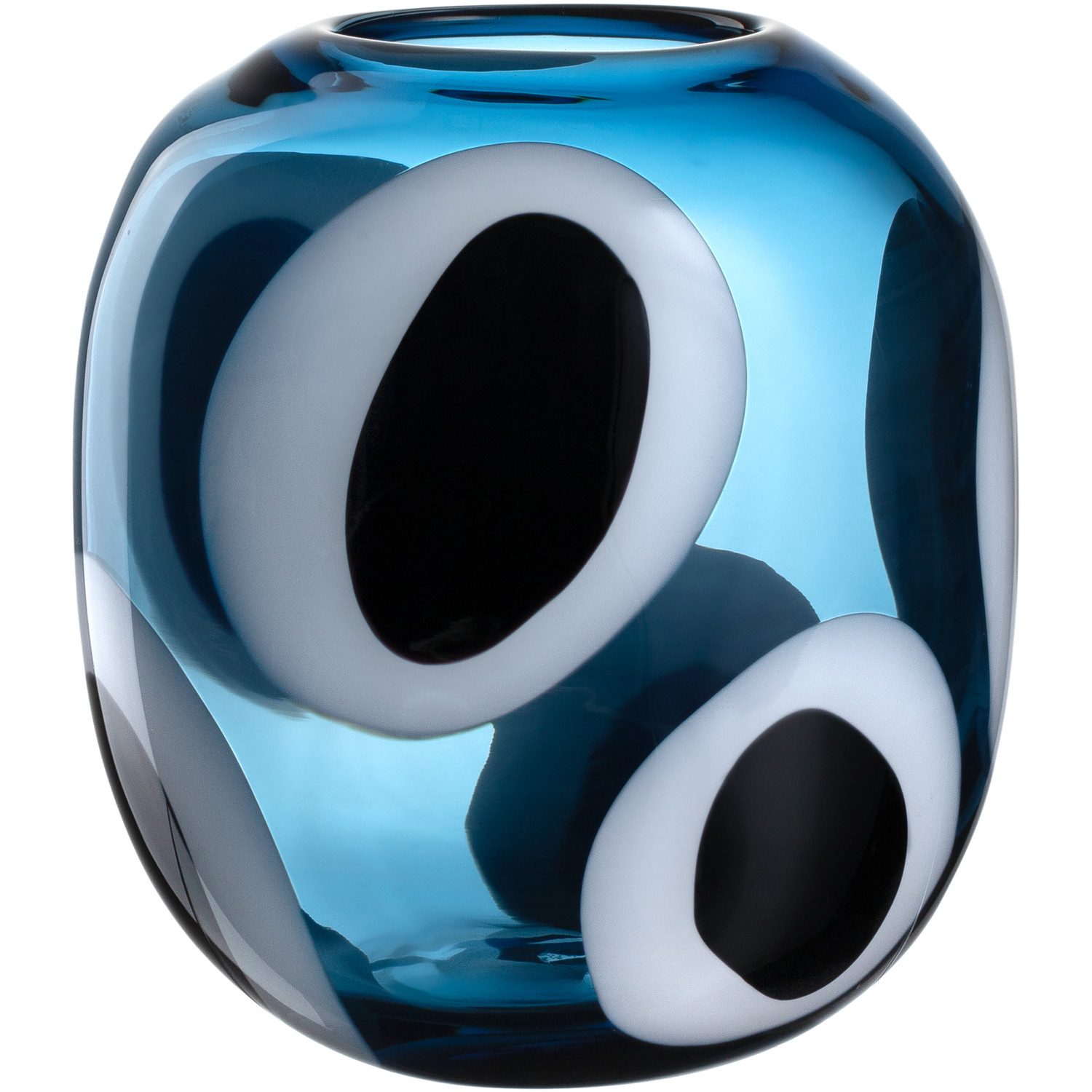 LEONARDO Dekovase Vase OCCHI BLU (1 St) günstig online kaufen
