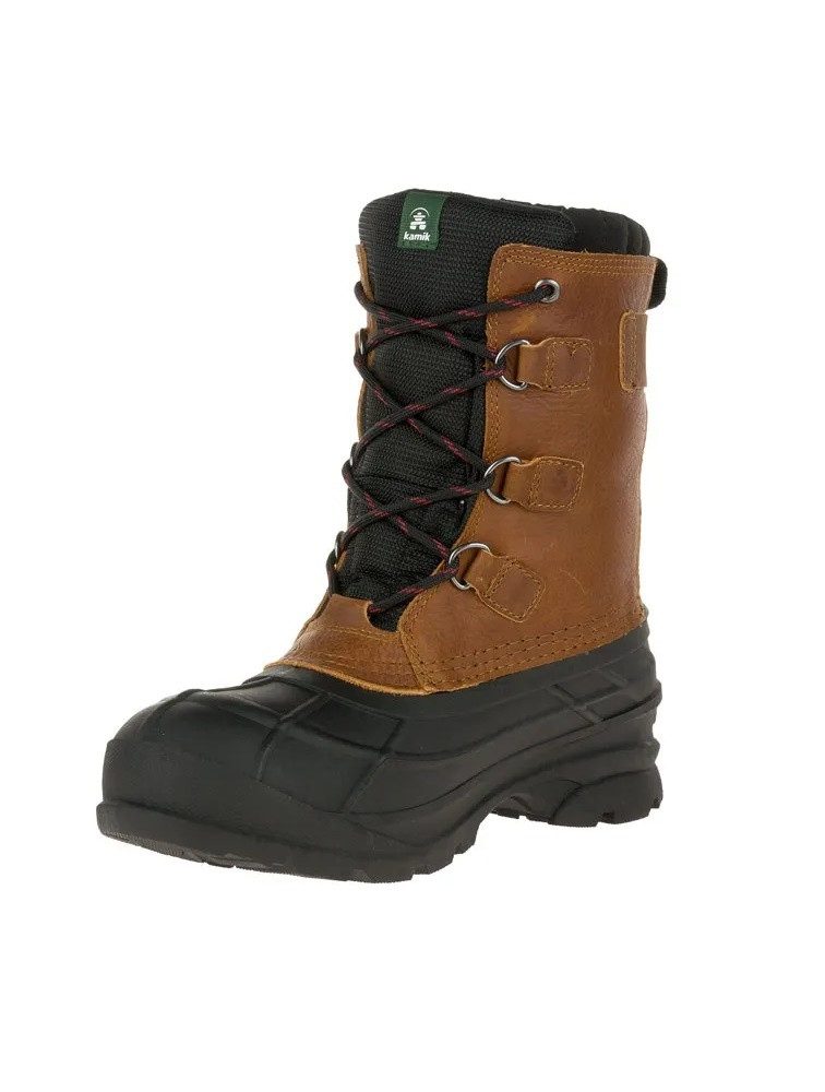 Kamik Alborg Plus (Leder, wasserdicht) braun Herren Winterstiefel günstig online kaufen