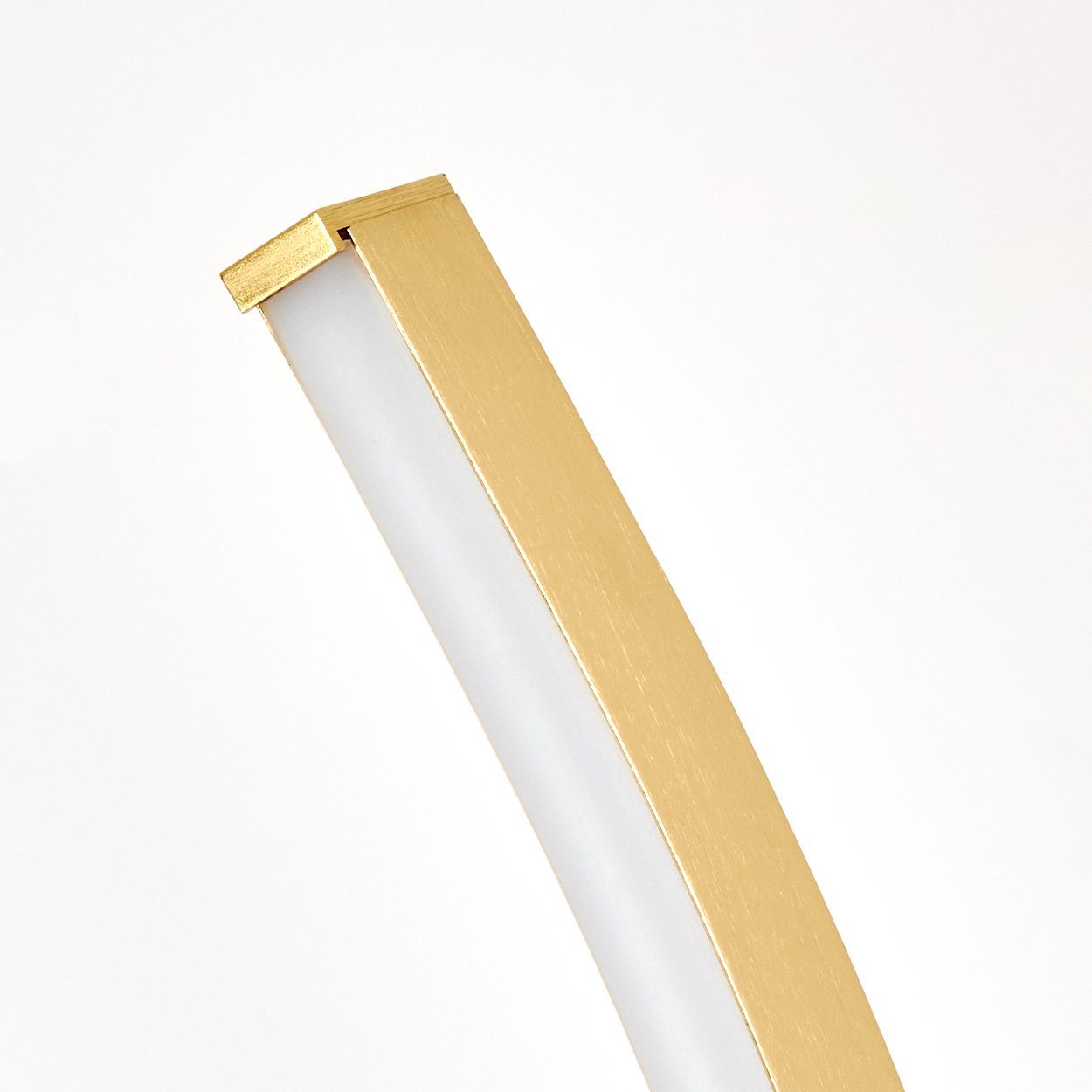 Stehlampe LED, dimmbar/ hofstein max. aus dimmbare Lumen, über Schwarz/Gold/Weiß, 3250 änderbar »Ardenno« Kelvin, Metall/Kunststoff, Stehlampe 4000 Bodenlampe, Fußschalter