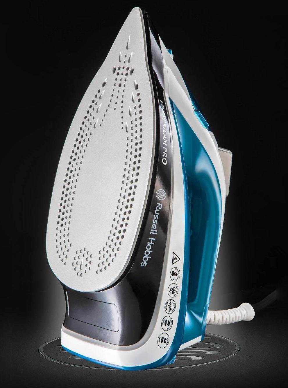 RUSSELL HOBBS Dampfbügeleisen Supreme Steam Pro 23971-56, 2600 W, mit antihaftversiegelter Keramik-Bügelsohle – Bild 2 von 5
