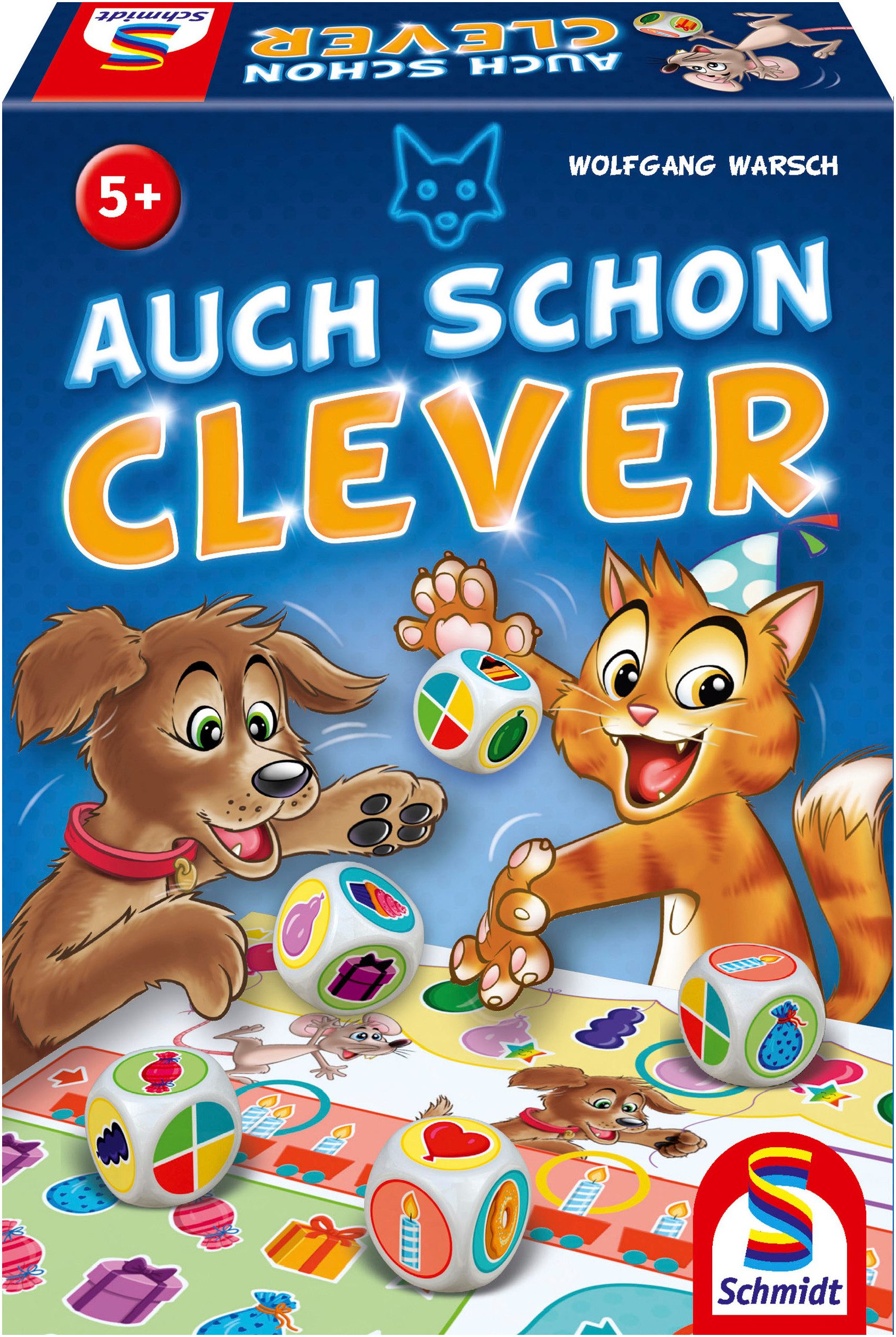 Schmidt Ігри Spiel Auch schon Clever, Kinderspiel
