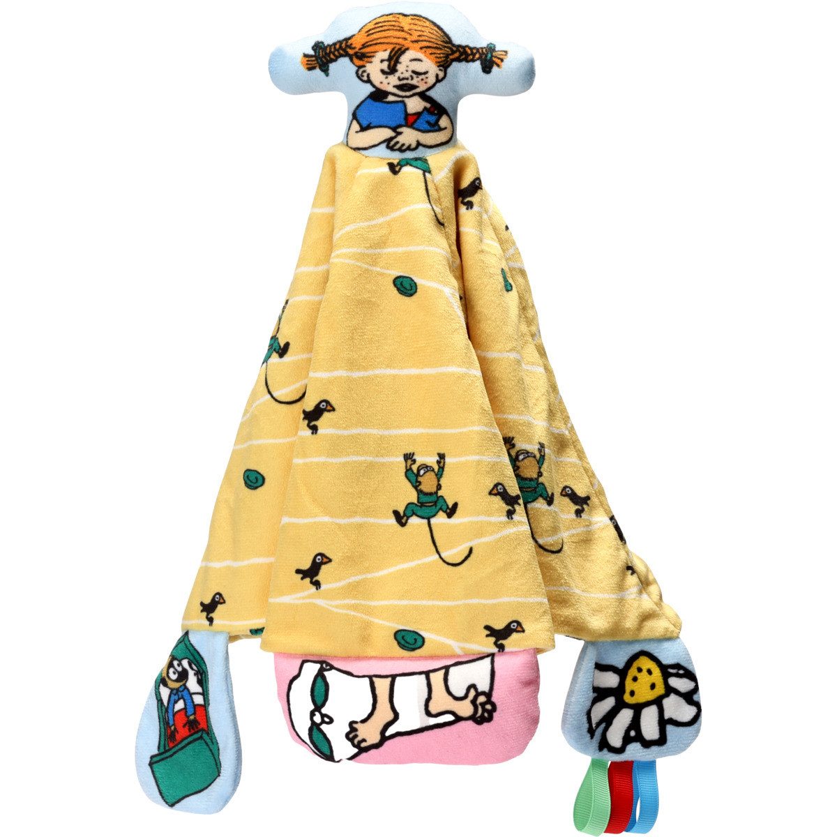 Pippi Langstrumpf Spielmatte Pippi Langstrumpf Unisex Kinder (1-St), Krabbeldecke, Babydecke, Spielmatte, Activity Decke, Motorikspielzeug