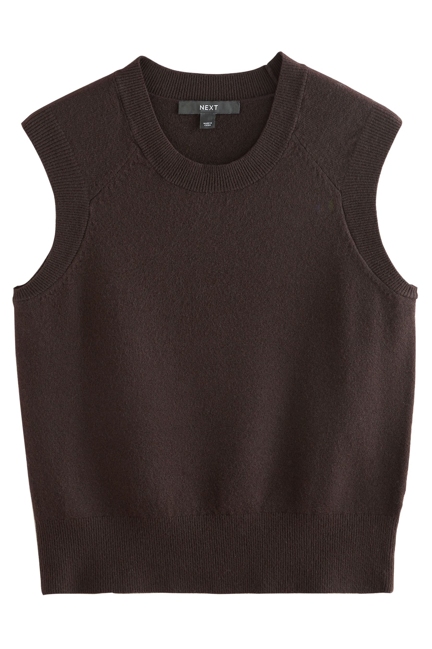 Next Rundhalspullover Superweiches, gestricktes Rundhals-Tanktop (1-tlg) günstig online kaufen