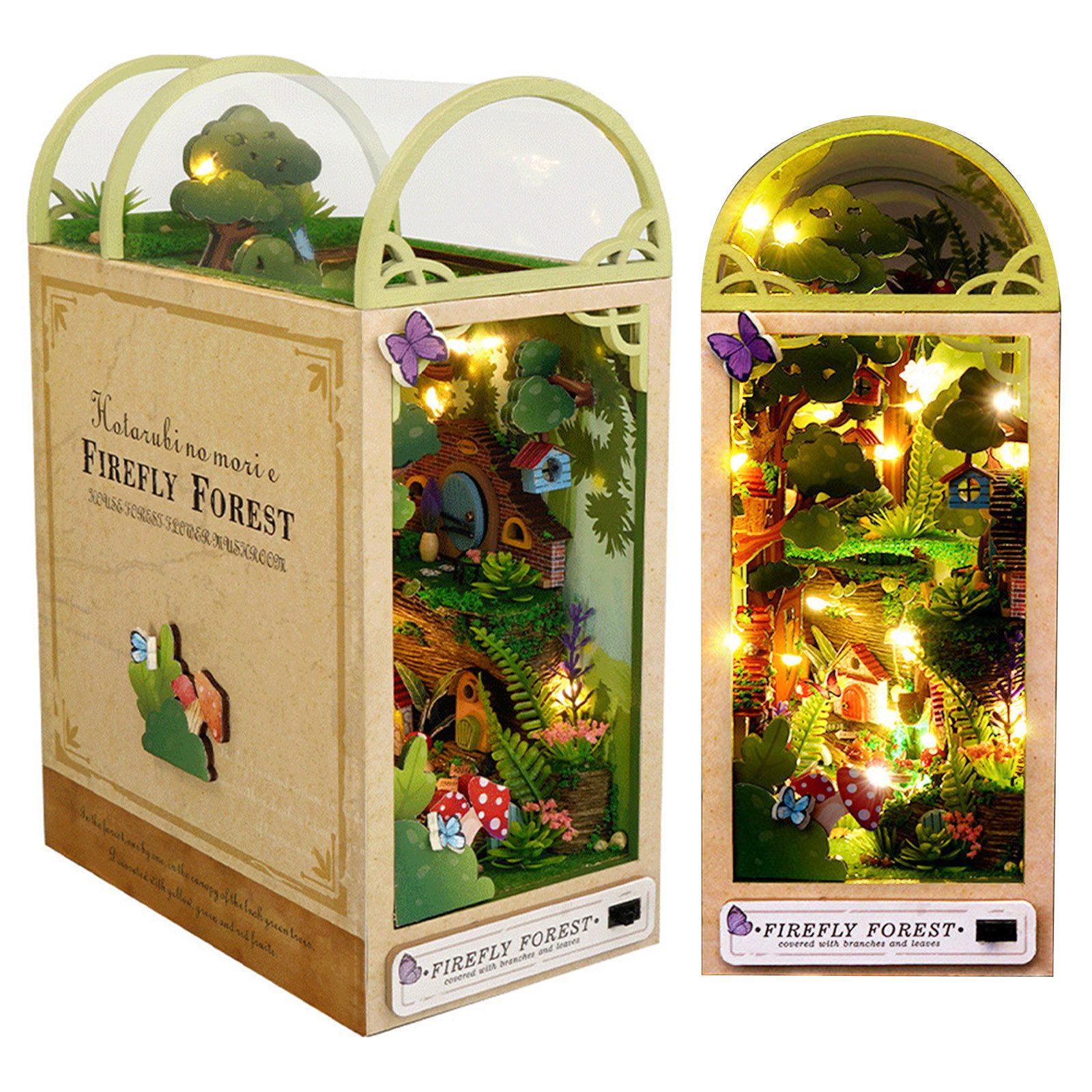 MODFU 3D-Puzzle Buchstütze Miniatur Holz Bücherregal Holzbausatz Handwerk, günstig online kaufen