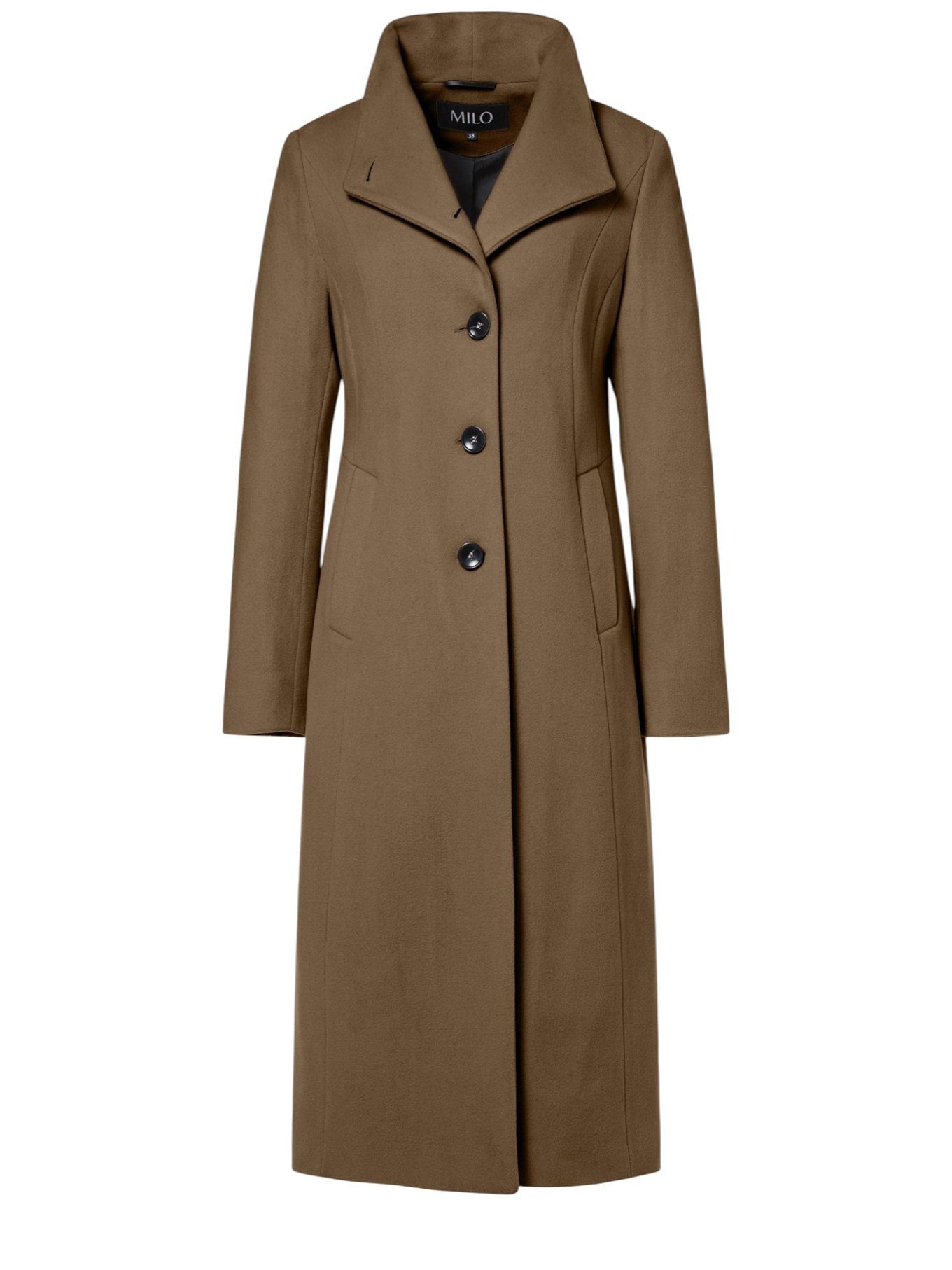 Milo Wintermantel Nada (Wollmischung) braun Damen