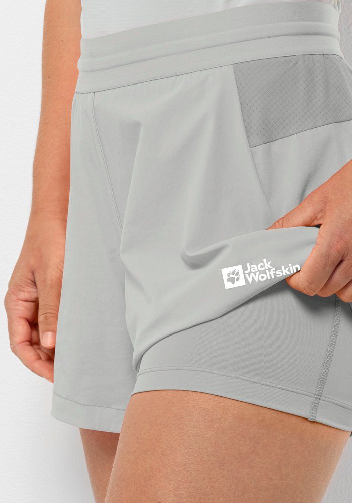 Jack Wolfskin Shorts PRELIGHT 2IN1 SHORTS W