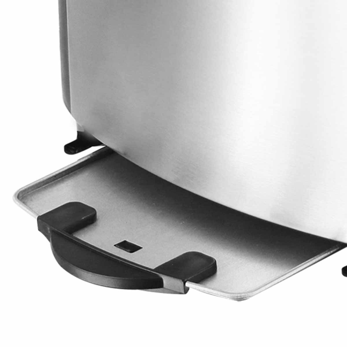 Emerio Toaster TO-108275.1 mit Brötchenaufsatz, 800 W