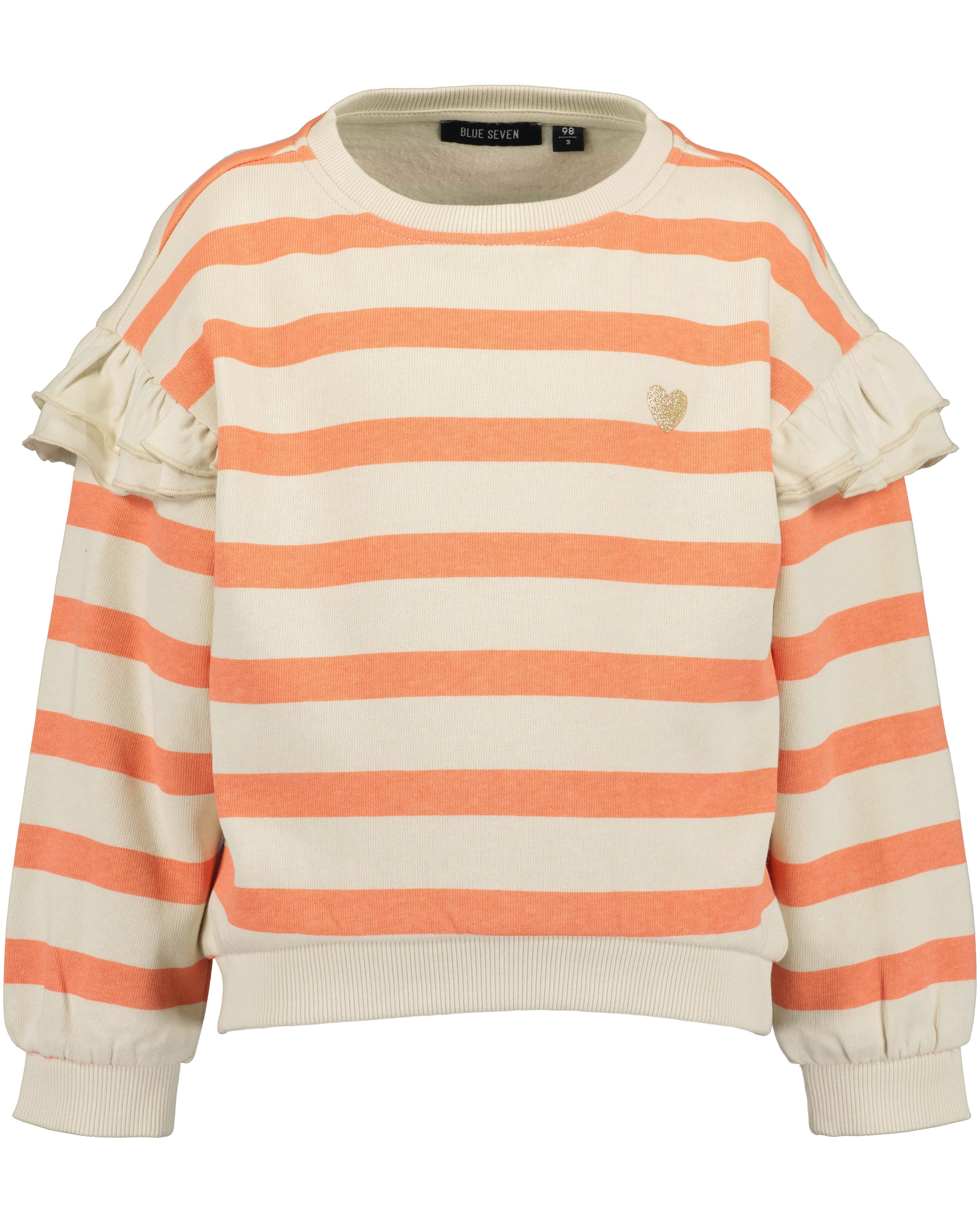 Blue Seven Sweatshirt mit tollen Rüschen an der Schulter