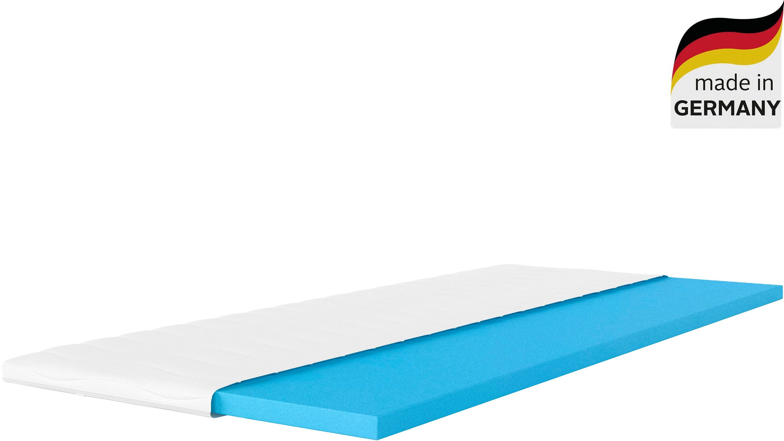 OTTO home, Topper Tornby Topper 90x200 cm,180x200 cm, in 4 Härtegraden, Tencel™ Bezug, 6 cm hoch, Komfortschaum, Matratze & Boxspringbett, Hausstauballergiker geeignet, langlebig