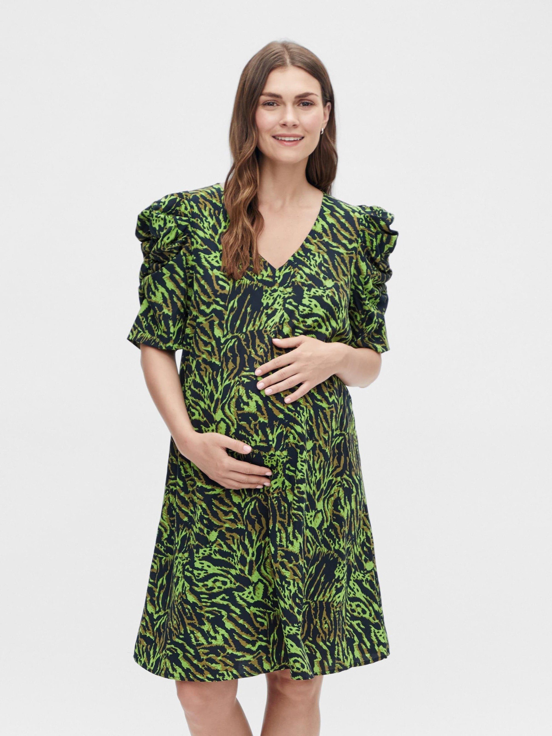 Mamalicious Midikleid Em (1-tlg) Drapiert/gerafft