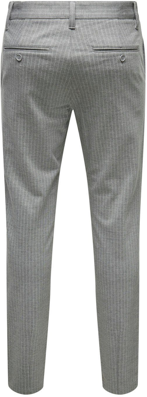 Chinohose MARK SONS PANT light-grey-melange ONLY &