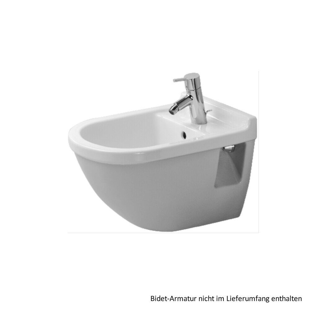 Duravit Waschtischarmatur Duravit Starck 3 Wand-Bidet 360 x 540 mm, weiß, 2230150000
