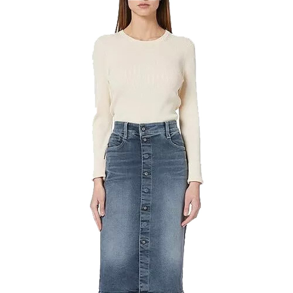 G-STAR Skort Noxer Navy Pencil Button günstig online kaufen