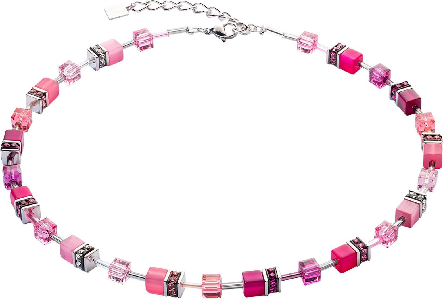 COEUR DE LION Collier Schmuck Edelstahl GeoCUBE® Iconic Festive Würfelkette günstig online kaufen