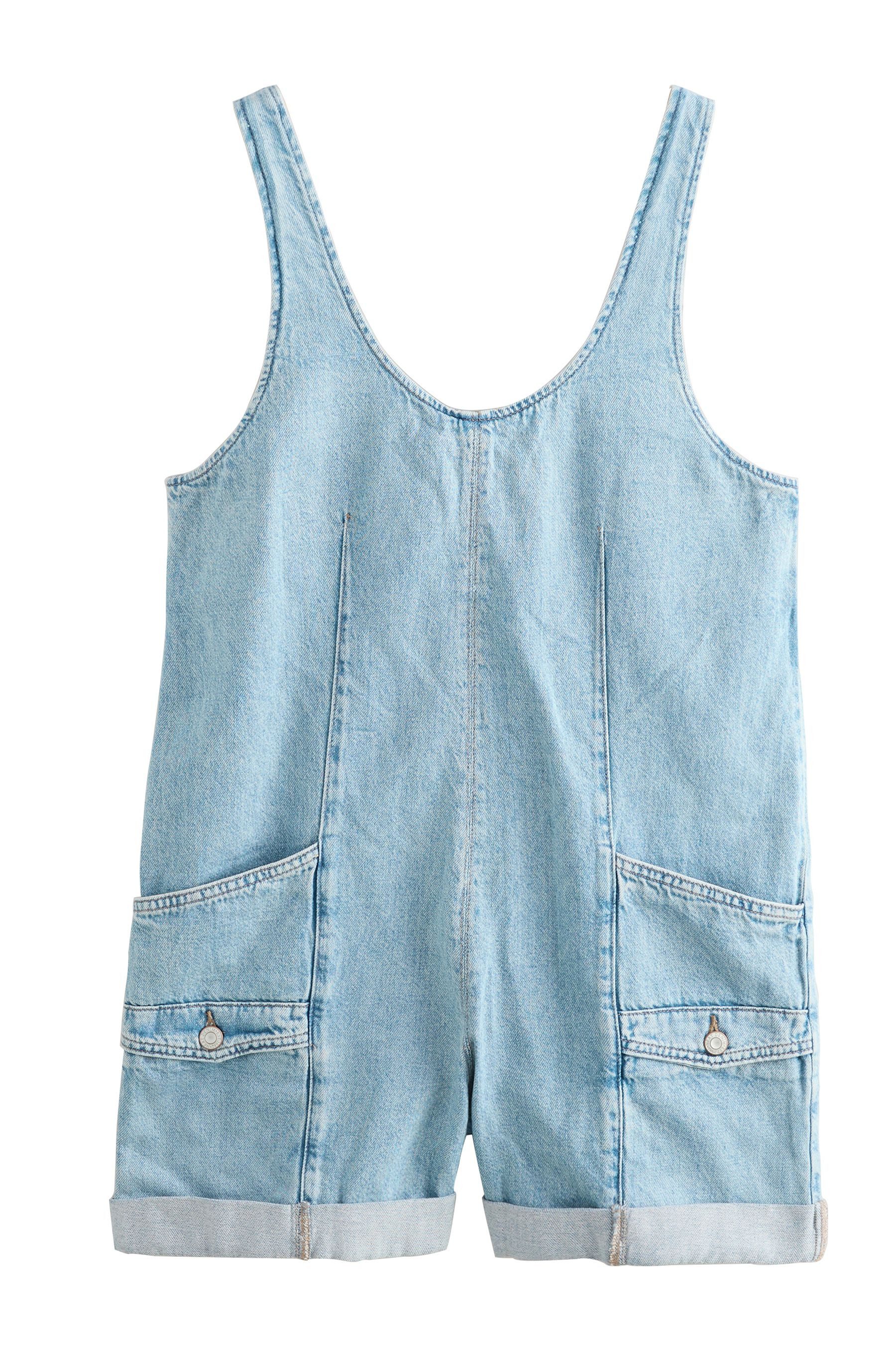 Next Playsuit Denim-Overall aus 100% Baumwolle günstig online kaufen