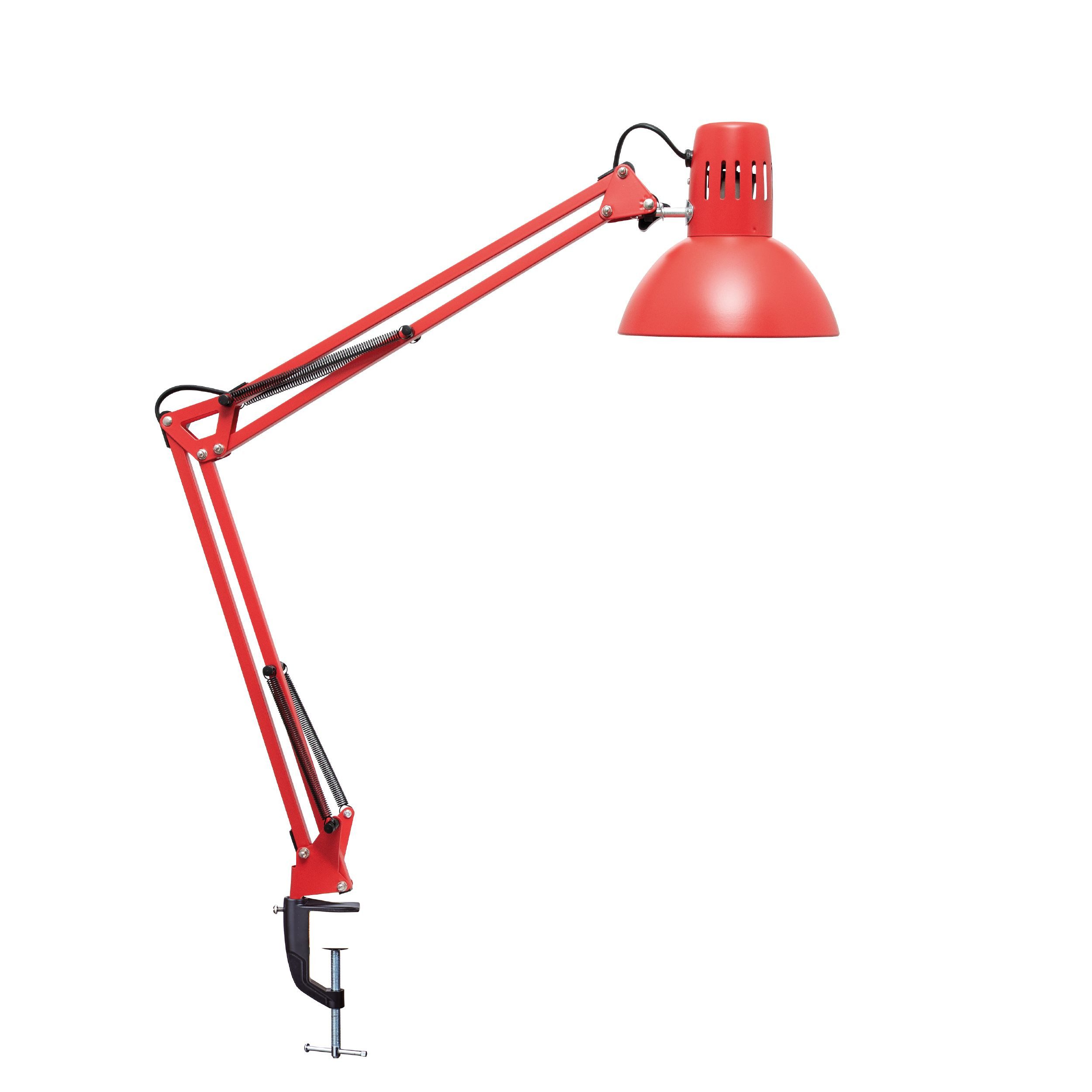 MAUL LED Schreibtischlampe Tischleuchte MAULstudy Klemme, exkl. Leuchtmittel E27, 9,5 Watt LED-Leuchtmittel, Verstellbarer Arm