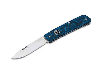 Böker Plus Taschenmesser Tech Tool Blue G10 Slipjoint Messer Clip