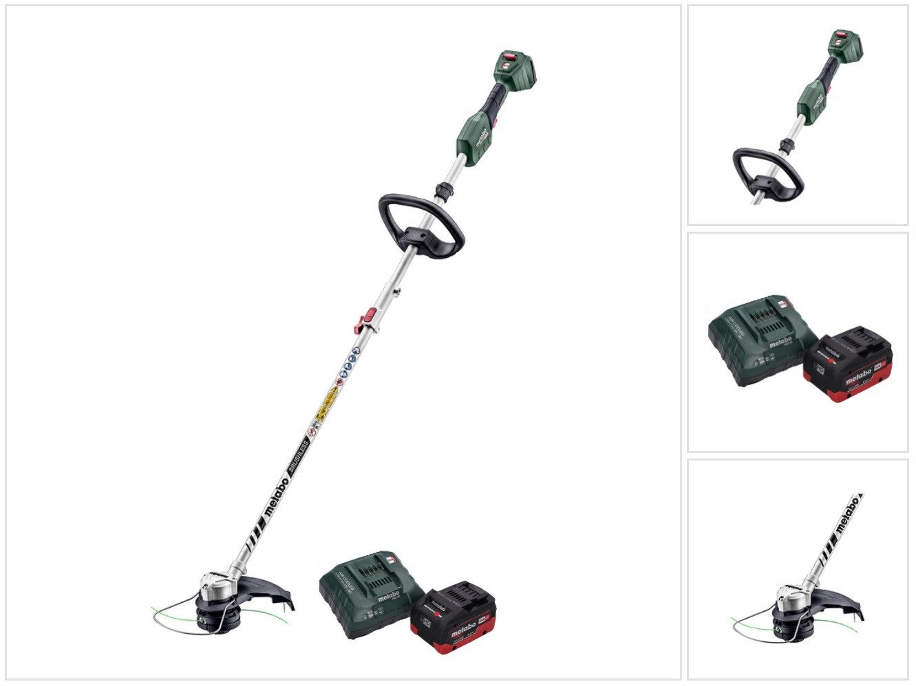 metabo Akku-Rasentrimmer RTD 18 LTX BL 30 Akku Rasentrimmer 18 V 30 cm Brushless