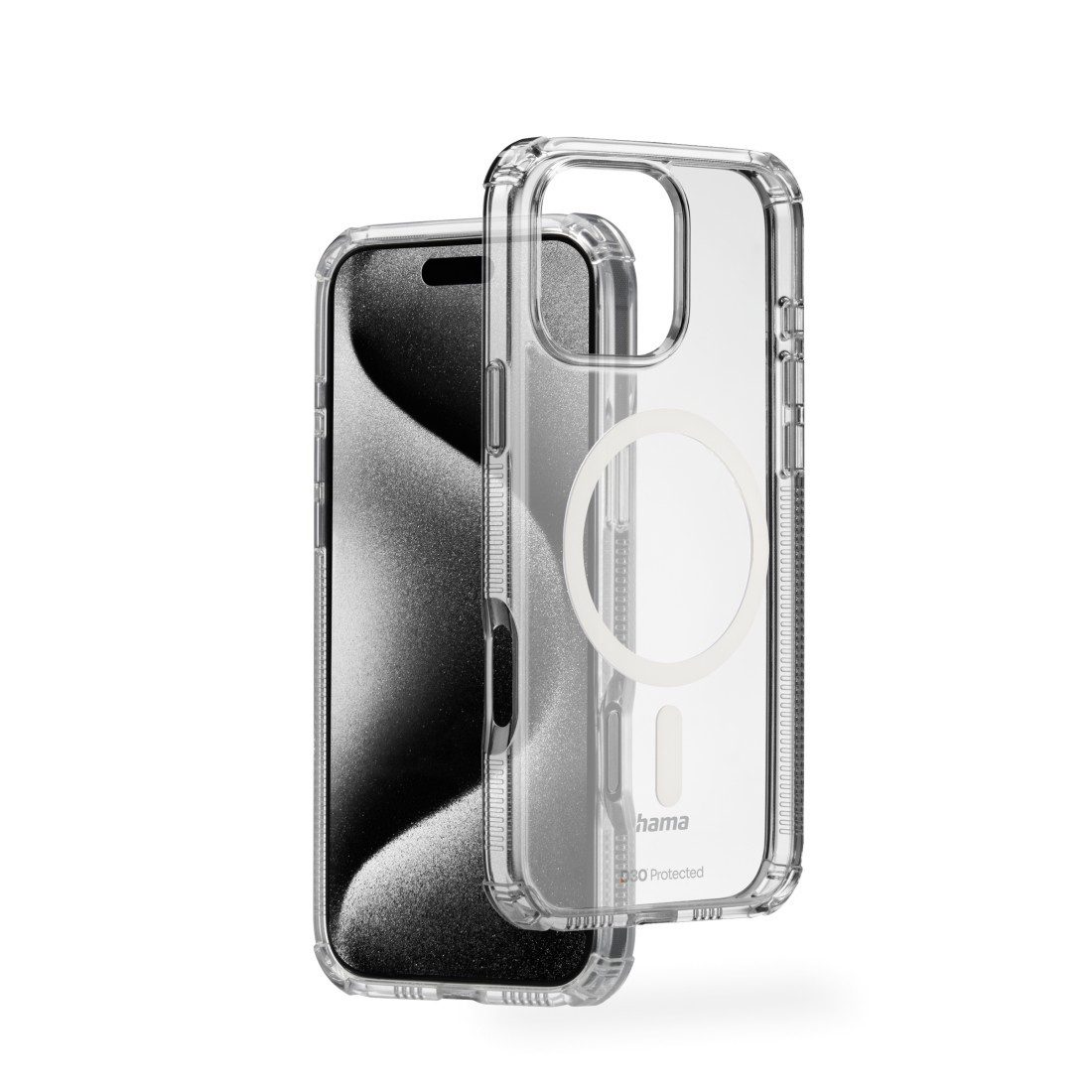 Hama Smartphone-Hülle Handyhülle „Extreme Protect“ f. iPh. 16 Pro Max (f. MagSafe, stoßfest) 17,5 cm (6,9 Zoll)