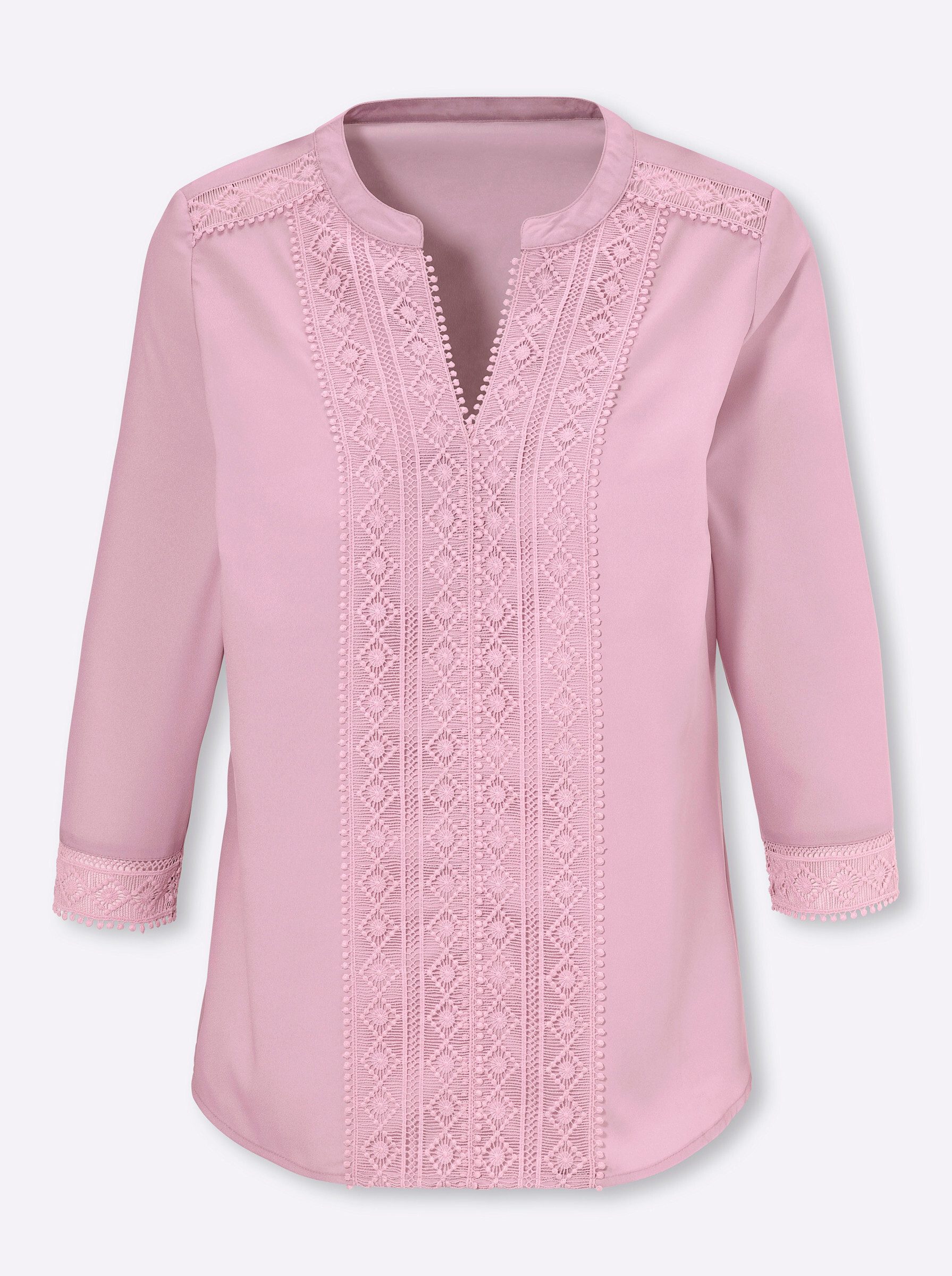 Sieh an! Klassische Bluse Schlupfbluse günstig online kaufen