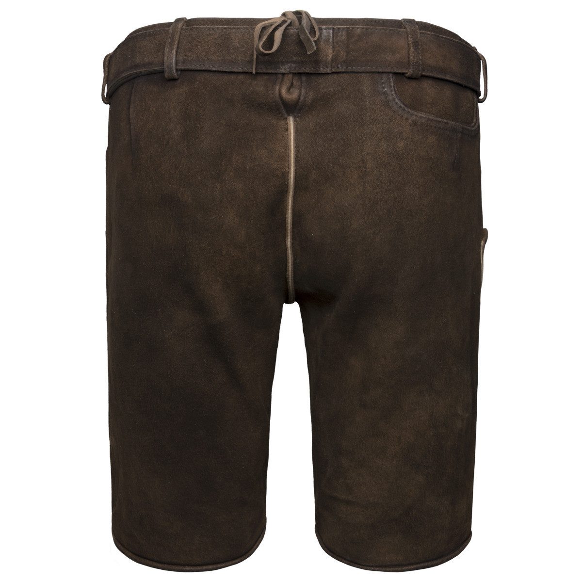 Krüger Trachtenlederhose Olivier mit Gürtel Herren (1-tlg) Trachtenlederhos günstig online kaufen