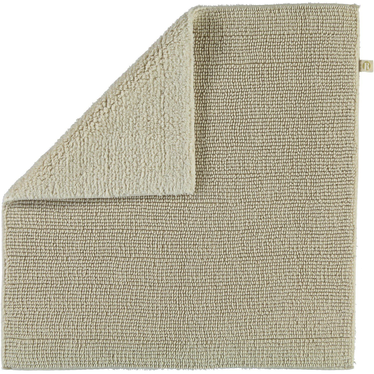Rhomtuft Badematte Pur, 100% Baumwolle, Wendemodell
