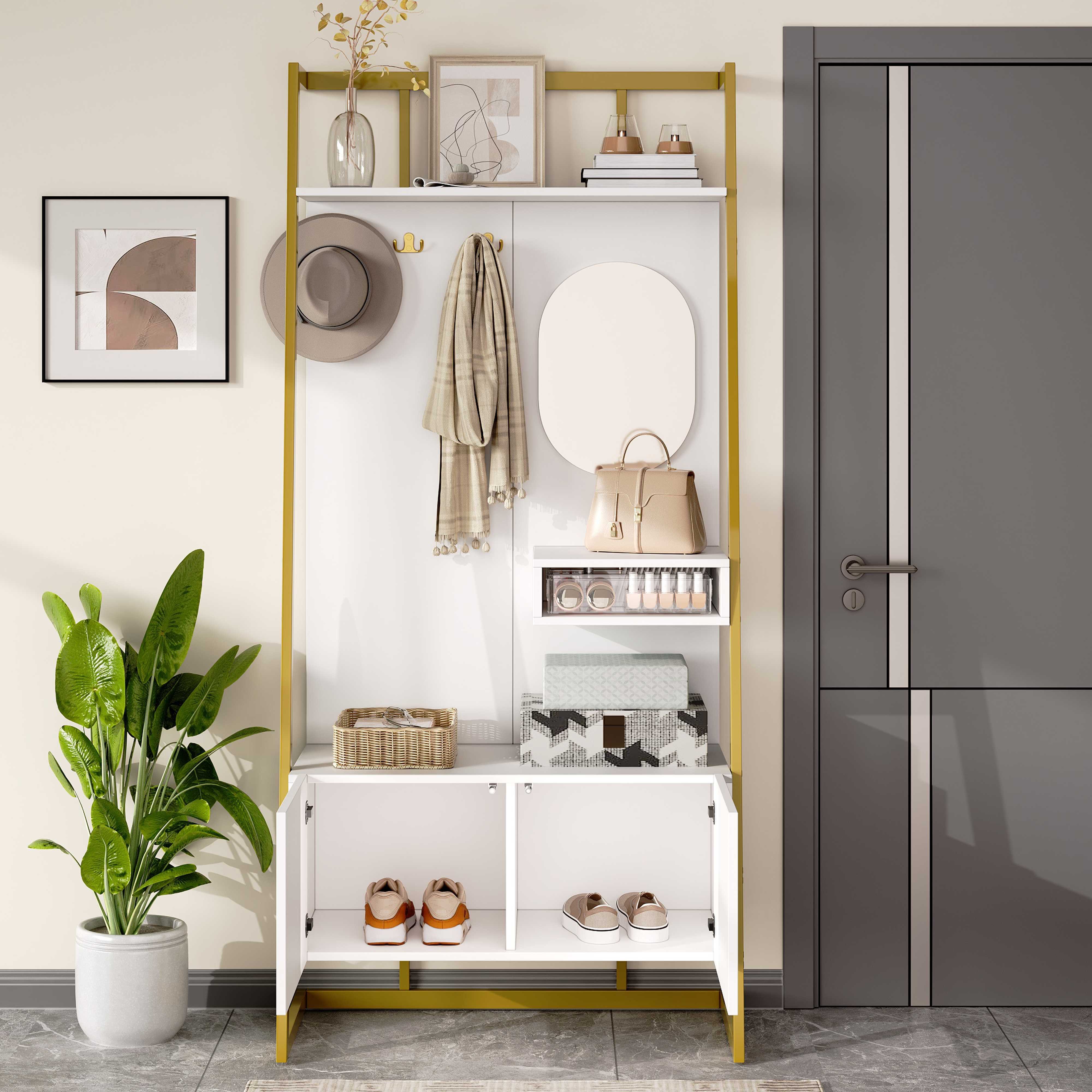 BlingBin Garderobe Garderoben-Set Flurgarderobe (1 St., günstig online kaufen