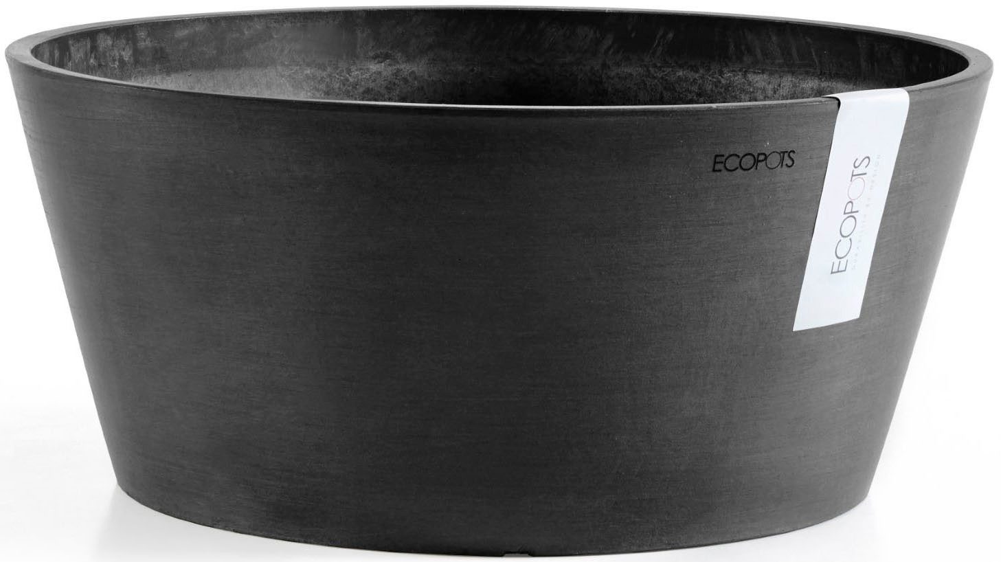 ECOPOTS Blumentopf FRANKFURT Dark Grey, BxTxH: 41x41x18 cm