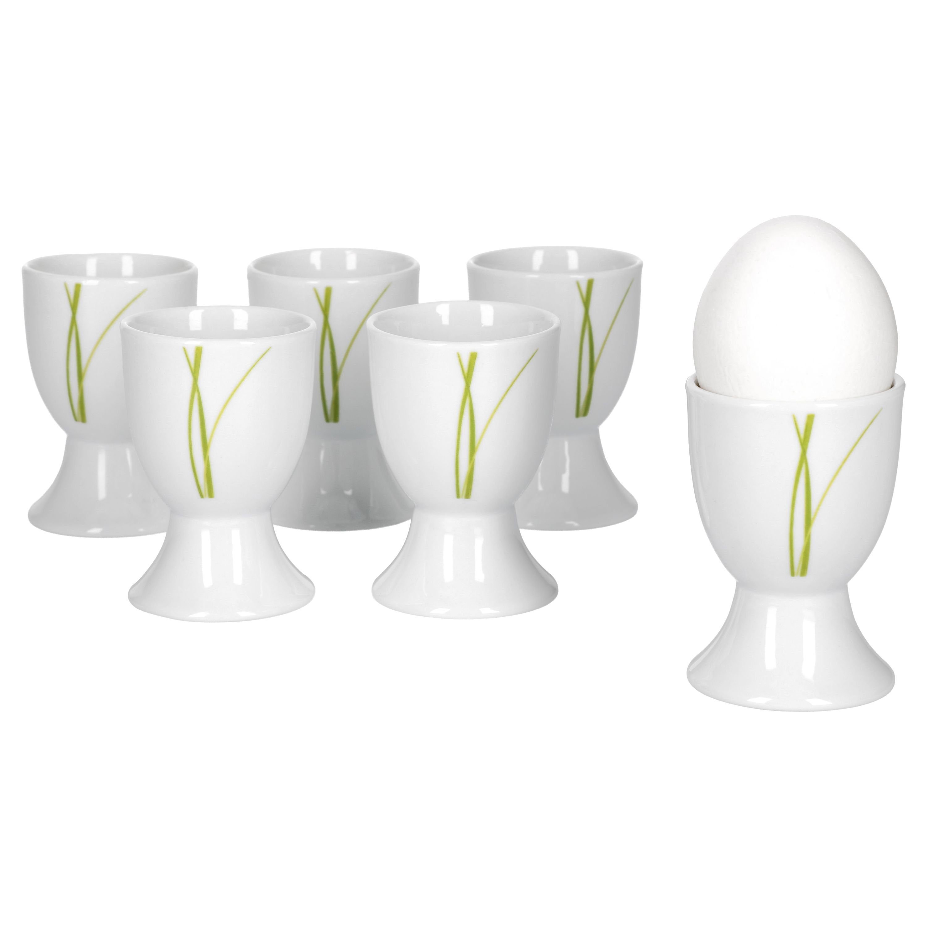 van Well Eierbecher 6er Set Eierbecher Bali 4,8cm