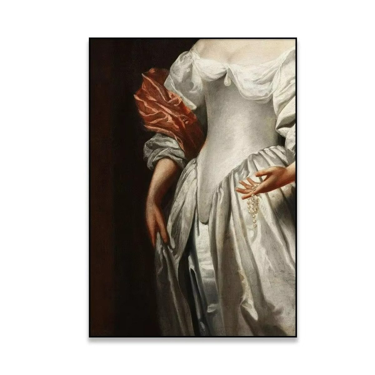 TPFLiving Kunstdruck (OHNE RAHMEN) Poster - Leinwand - Wandbild, Vintage viktorianische Wyndham-Schwestern-Leinwand (Leinwandbild XXL), Farben: Schwarz, Weiß, Blau, Braun, Gelb -Größe: 20x30cm