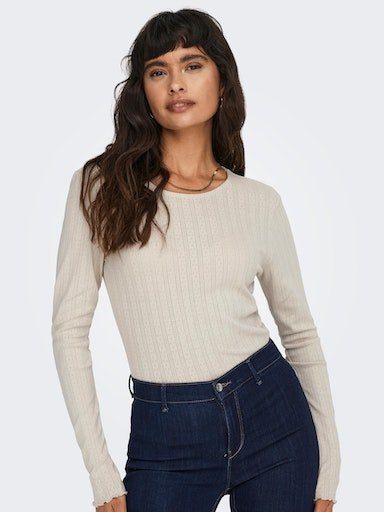ONLY Langarmshirt ONLCARLOTTA L/S TOP NOOS günstig online kaufen