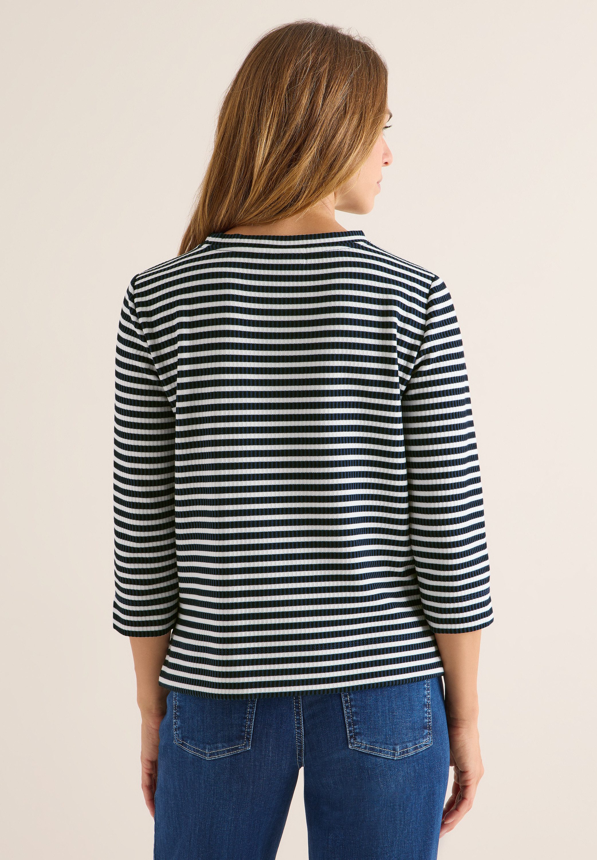 CECIL 3/4-Arm-Shirt mit 3/4 Ärmeln günstig online kaufen