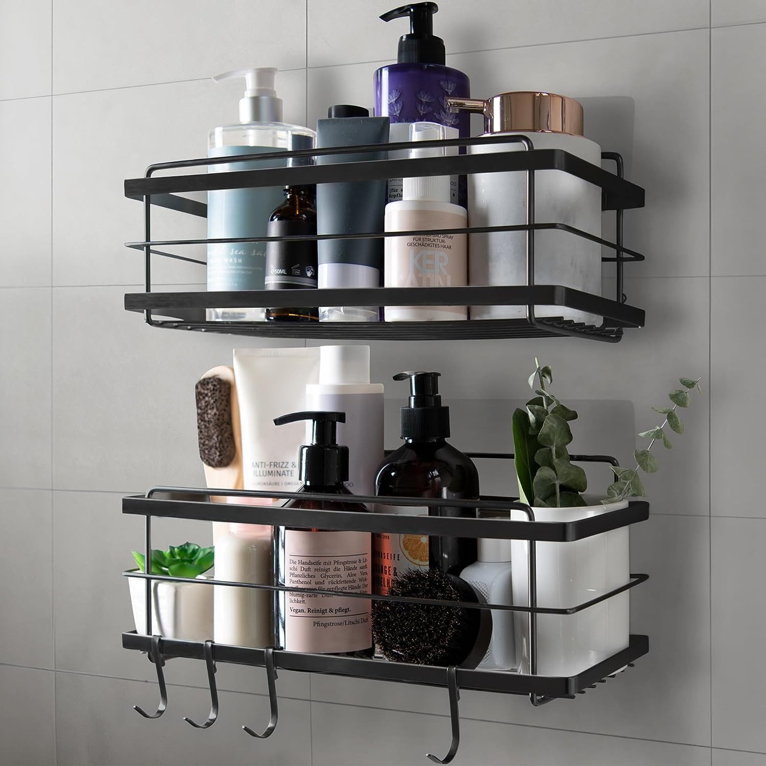 Kincmax Duschablage KINCMAX Duschablage ohne Bohren aus Edelstahl - 2er Set günstig online kaufen