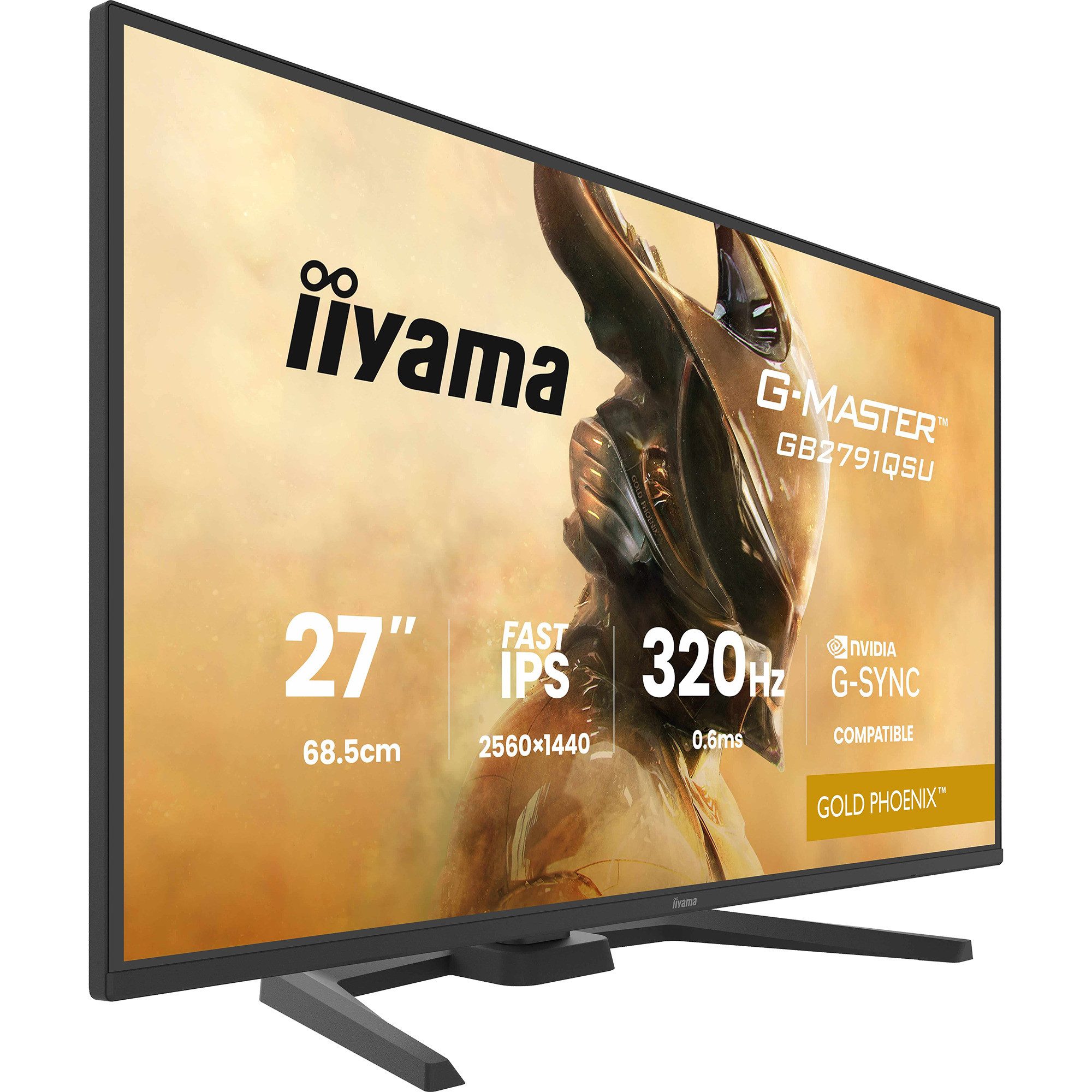 Iiyama iiyama G-MASTER GB2791QSU-B1, Gaming-Monitor, TFT-Monitor (2560 x 1440 px)