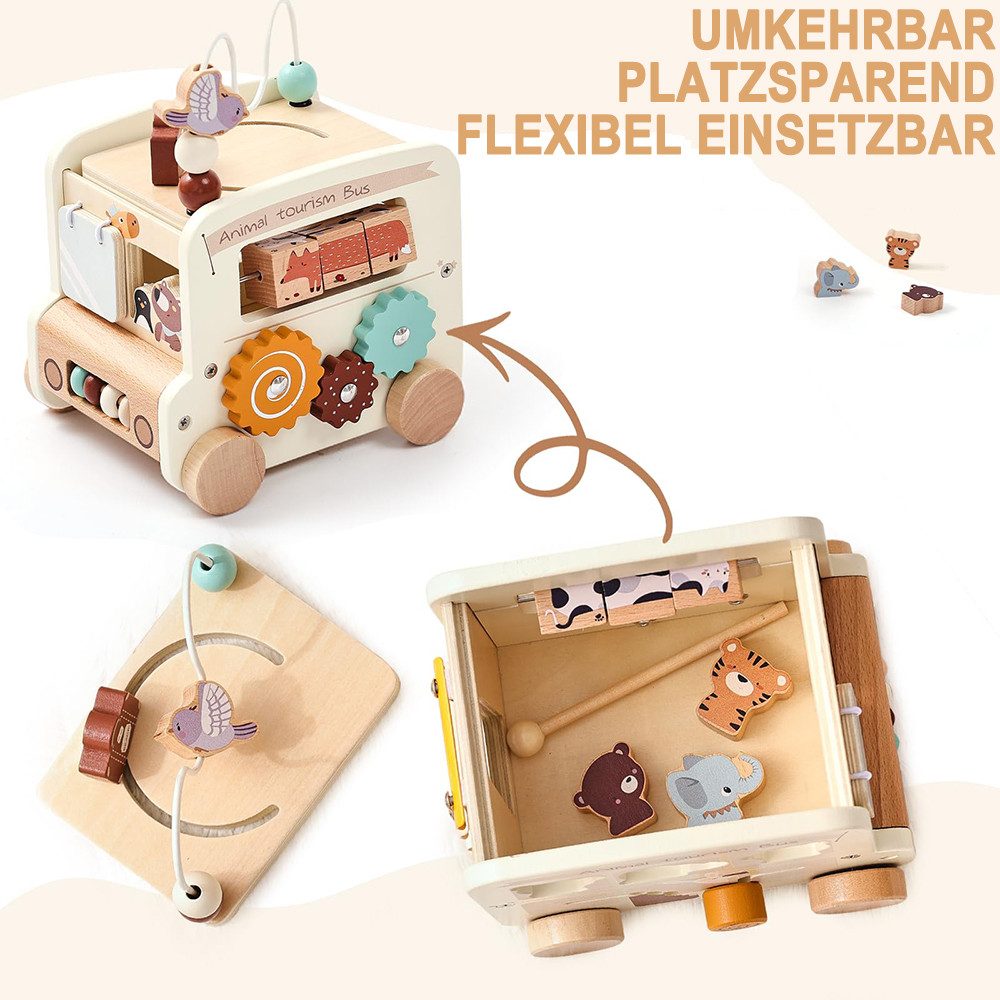 CLTYQ Motorikwürfel Spielwürfel Montessori Spielzeug ab 1 Jahr, Geburtstags günstig online kaufen