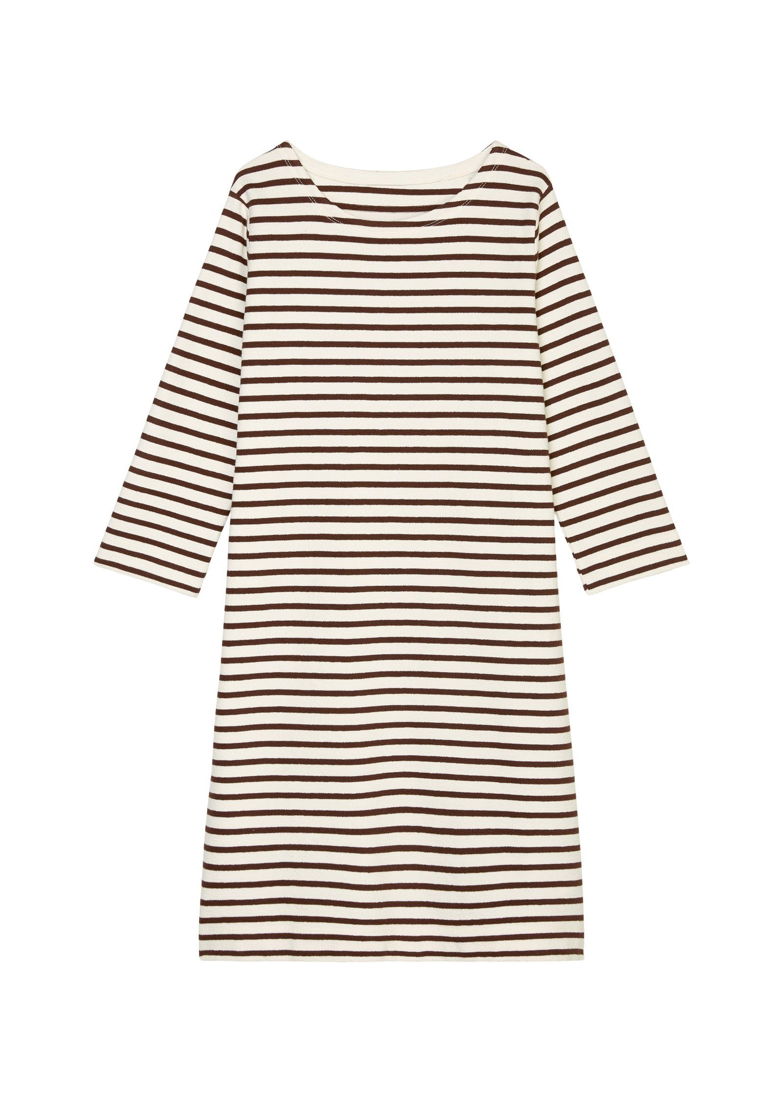 Marc O'Polo Jerseykleid aus Organic braun Cotton