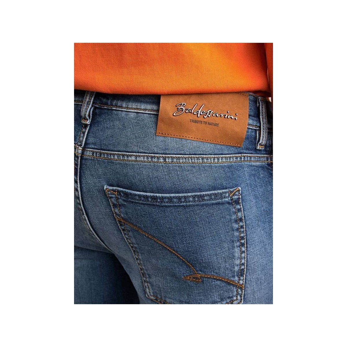 (1-tlg) BALDESSARINI 5-Pocket-Jeans uni