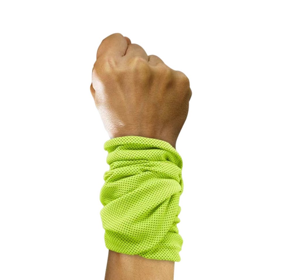 Diwzbyn Sporthandtuch 2PC Kühlendes Armband,Handgelenkschutz Aus Eisseide, Handgelenk, (2-St), geeignet für Sport, Fitness, Reise, Yoga