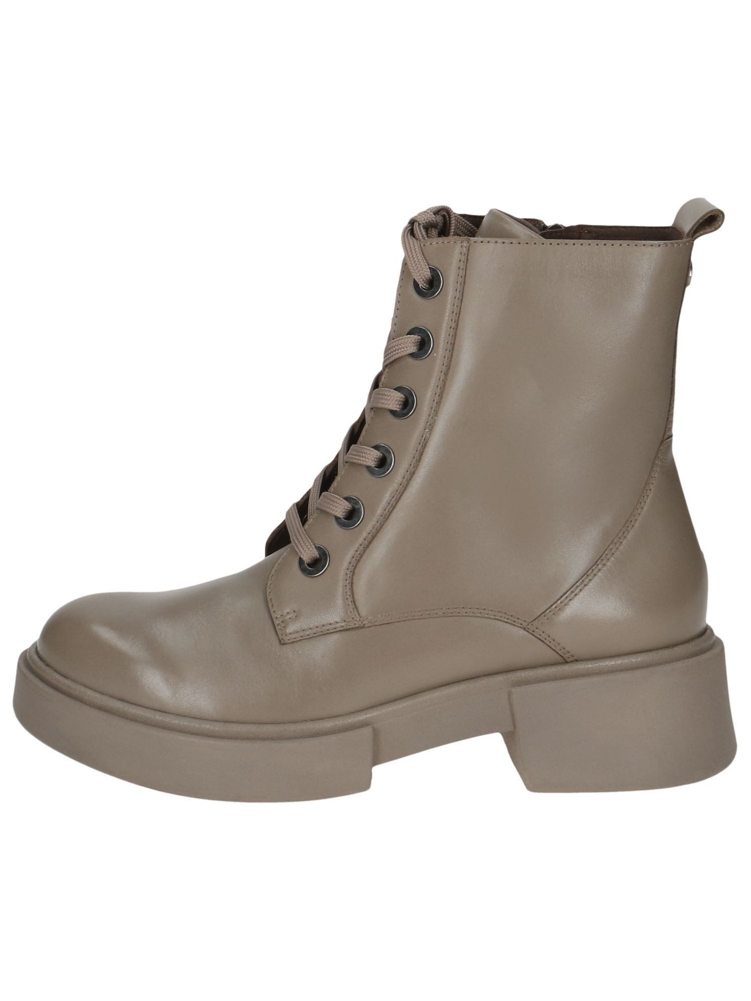 Caprice aus Leder Blockabsatz 9-25101-43 Schnürstiefelette