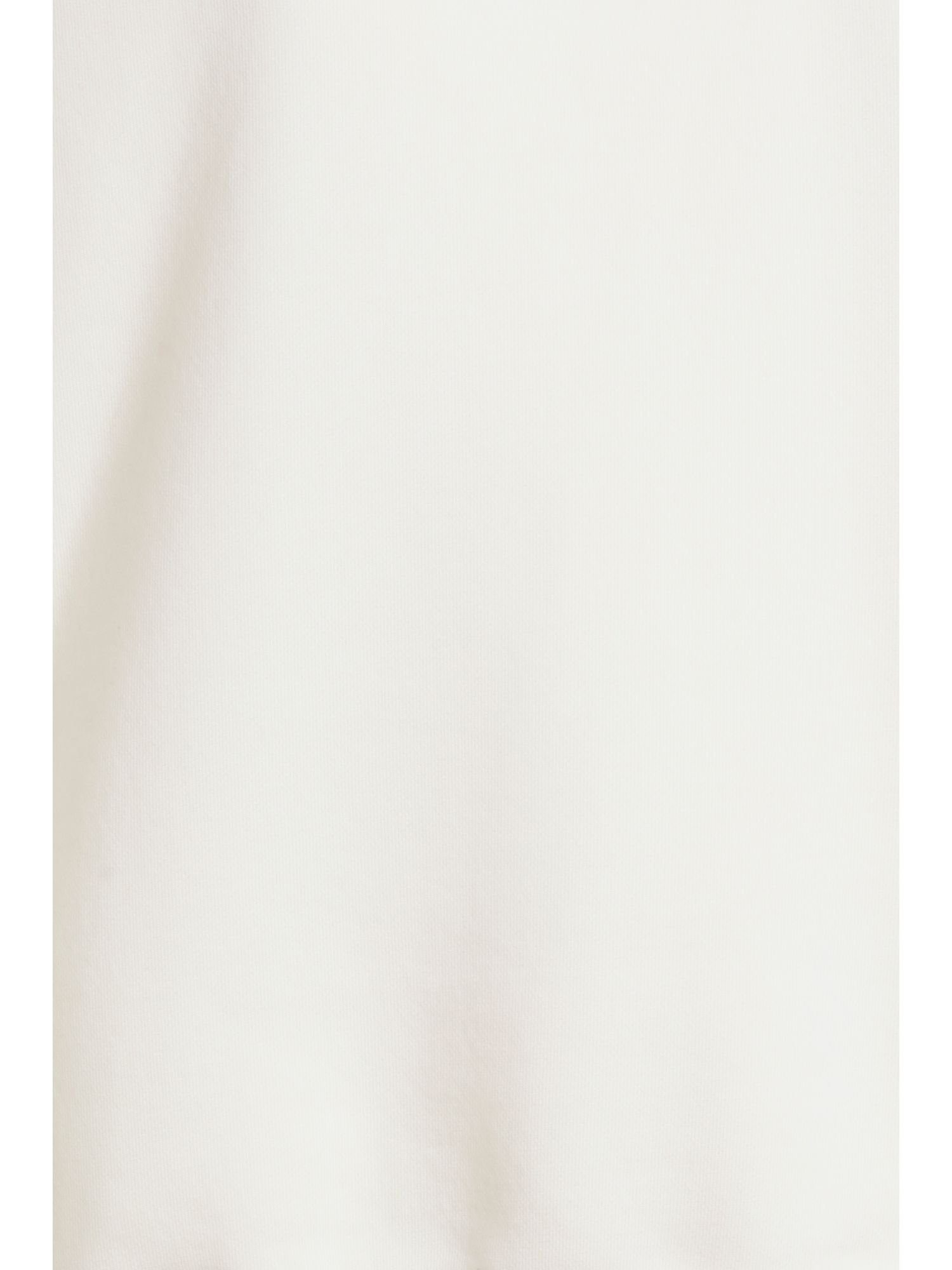 mit WHITE OFF Sweatshirt Fleece-Hoodie Esprit Unisex Logo (1-tlg)