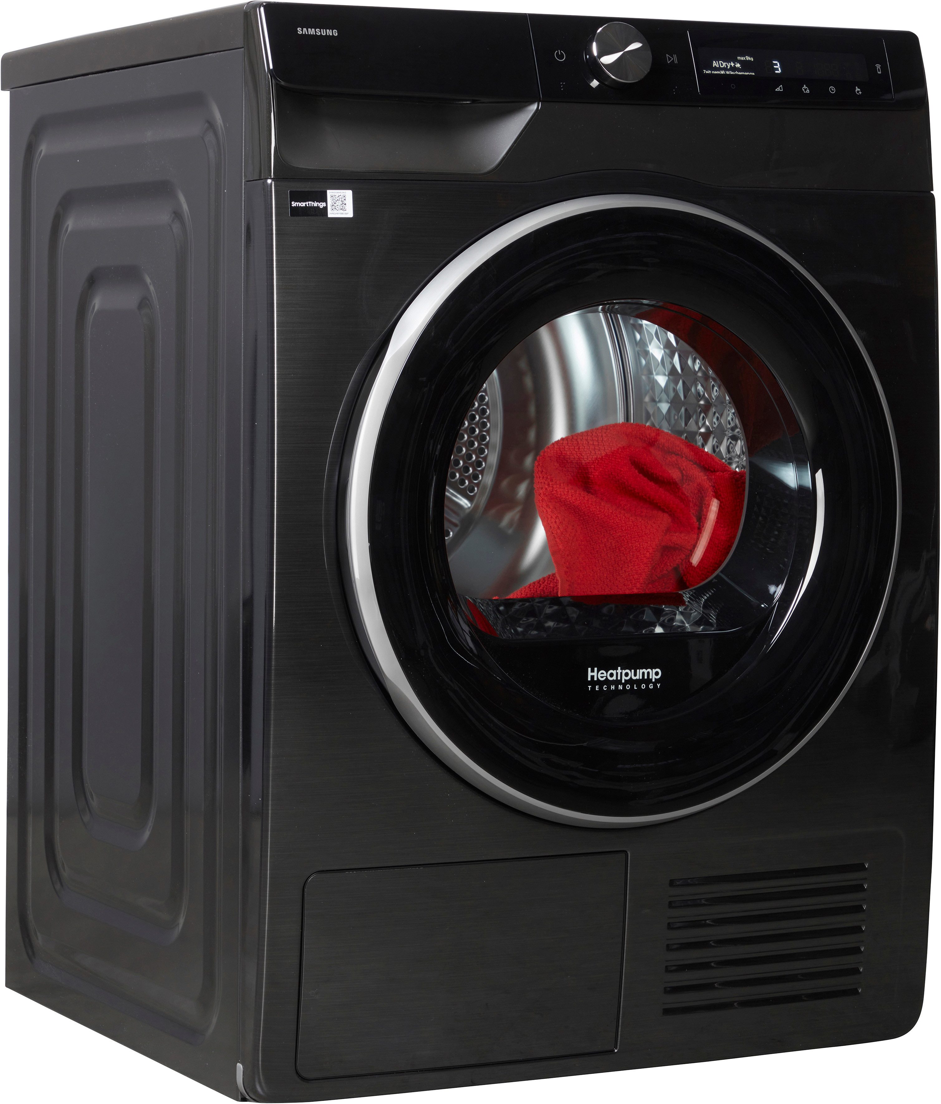 Samsung Wärmepumpentrockner DV6400D DV90DG6845(LKU2/LBU2), Klartext-Display - Einfache und komfortable Bedienung