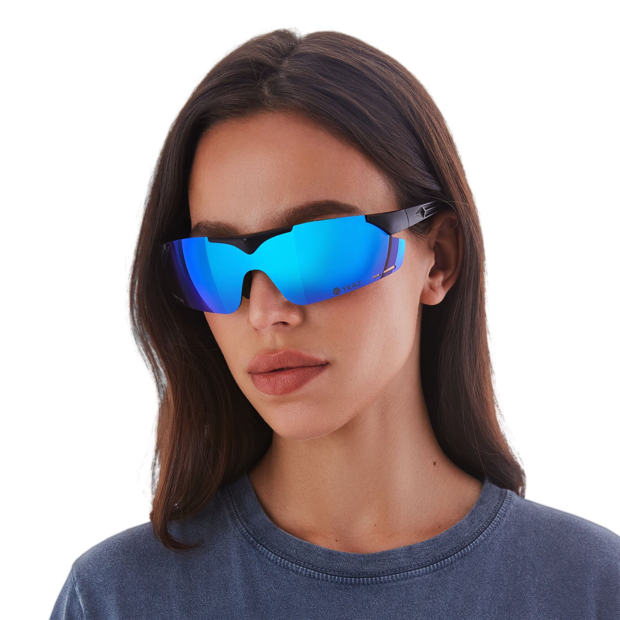 YEAZ Magnetsystem magnet-sport-sonnenbrille, mit SUNUP Sportbrille Sport-Sonnenbrille